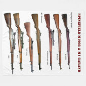 COUVERTURE POLAIRE SPRINGFIELD M1903 & M1 GARAND (Devant (Horizontal))