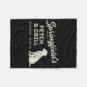 Couverture Polaire Springfield Mange Des Animaux Domestiques - Fetch (Devant (Horizontal))