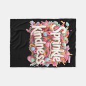 Couverture Polaire Sprinter la douceur - 3d - Sticker S Kindness (Devant (Horizontal))