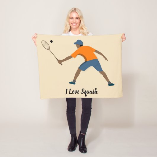 Couverture Polaire Squash (En situation)