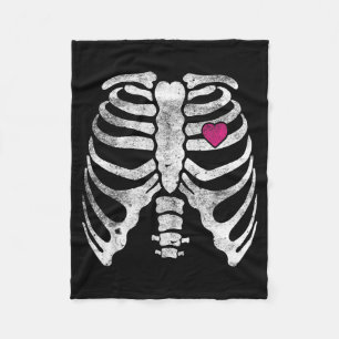 Couverture Polaire Squelette Cage thoracique Radiographie Enfants Drô