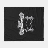 Couverture Polaire Squelette Conception manuelle (Devant (Horizontal))