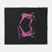 Couverture Polaire Squelette insensible mains Classique (Devant (Horizontal))