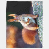 COUVERTURE POLAIRE SQUIRREL ROUGE (Devant)