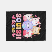 Couverture Polaire Squish Squad Anniversaire Pour Les Filles Enfants  (Devant (Horizontal))