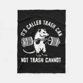 Couverture Polaire Ssum Ossum Trash Can Trash Cannot Funny Joke Ossum (Devant)