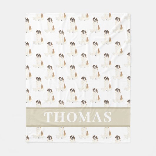 Couverture Polaire St. Bernard (Devant)