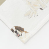 Couverture Polaire St. Bernard (Coin)