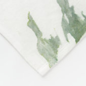 Couverture Polaire St Bernard rugueux et lisse - peinture (Coin)