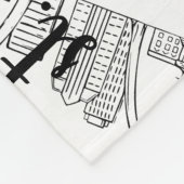 Couverture Polaire St. Louis Skyline (Coin)