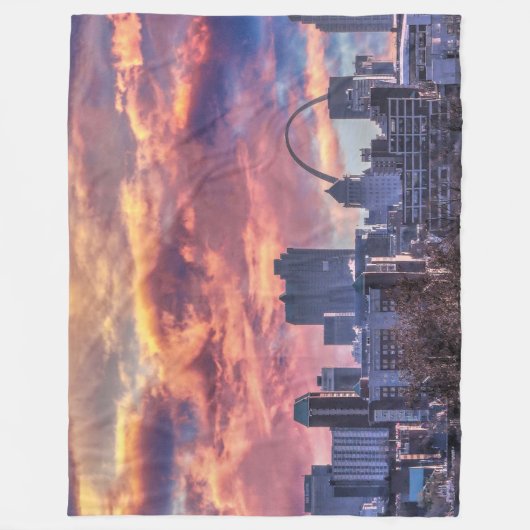 Couverture Polaire St. Louis Sunrise (Devant)