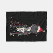Couverture Polaire Staffordshire Bull Terrier Christmas Graphics Dog  (Devant (Horizontal))
