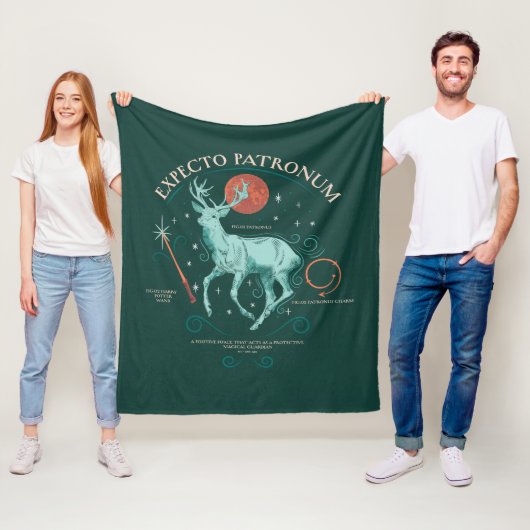 Couverture Polaire Stag Expecto Patronum Graphic (En situation)
