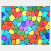 Couverture Polaire Stained Glass (Devant (Horizontal))