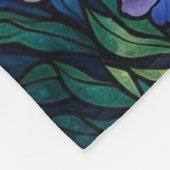 Couverture Polaire Stained Glass Mermaid Art (Coin)