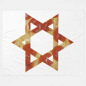 Couverture Polaire star de la pizza de david blanket (Devant (Horizontal))