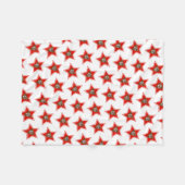 Couverture Polaire Star Emoji Poo (Devant (Horizontal))