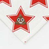 Couverture Polaire Star Emoji Poo (Coin)