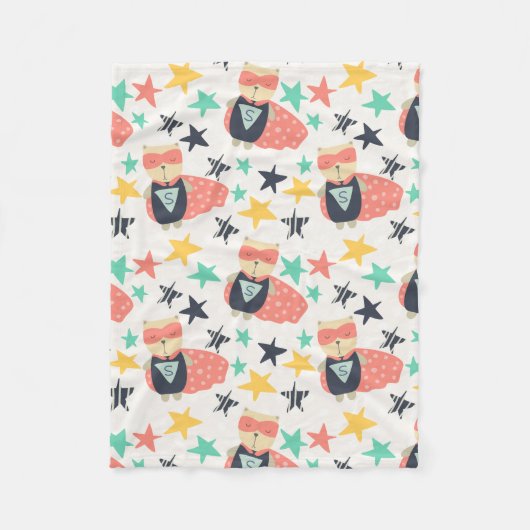 Couverture Polaire Star Super Hero (Devant)