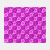 Couverture Polaire Starburds et pingwheel, améthyste violet (Devant (Horizontal))