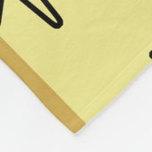 Couverture Polaire Starburts Ciel Atomique gris Jaune (Coin)