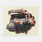 Couverture Polaire Starlette de Hollywood (Devant (Horizontal))