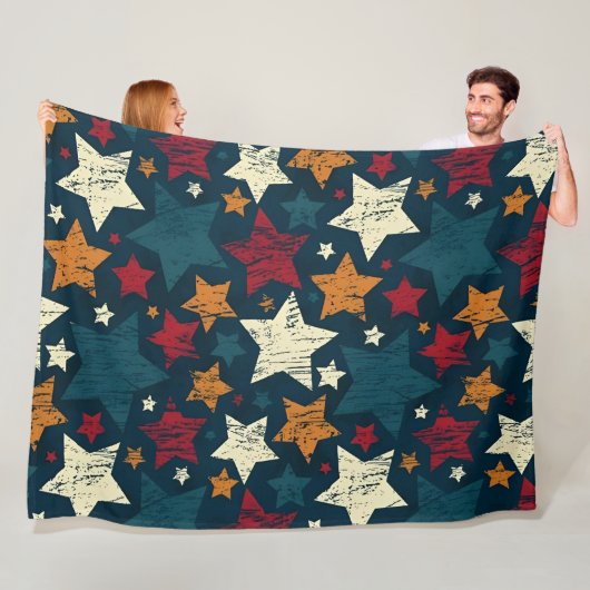 Couverture Polaire Starry Night Chaos (En situation)
