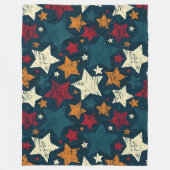 Couverture Polaire Starry Night Chaos (Devant)