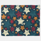 Couverture Polaire Starry Night Chaos (Devant (Horizontal))