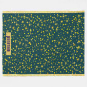 Couverture Polaire Starry Night Fleece Throw (Devant (Horizontal))