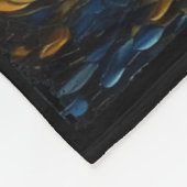 Couverture Polaire Starry Night Ghost Book Lecture Camping Halloween (Coin)