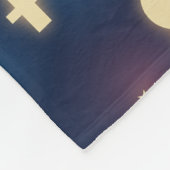 Couverture polaire Starry Night Knife Motif (Coin)