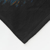 Couverture Polaire Starry Night London Red Telephone Box Queen's Guar (Coin)