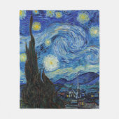 Couverture Polaire Starry Night, Vincent van Gogh (Devant)