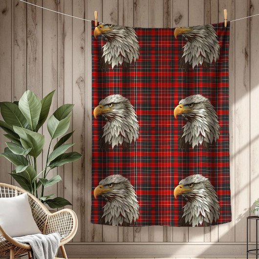 Couverture Polaire Stars and Eagle Blanket Bold Spirit for July 4th