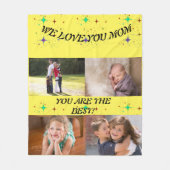 Couverture Polaire Stars Bending Expression Love Frestyle 4 photos (Devant)