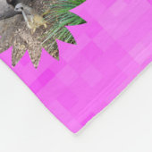 Couverture Polaire Stars Meerkat Rose Design, Petits (Coin)