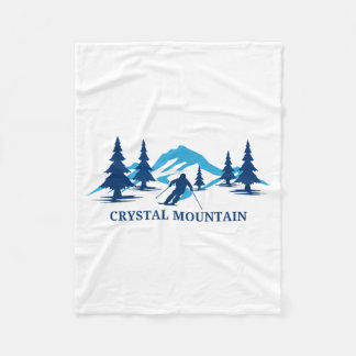 Couverture Polaire station de ski crystal mountain michigan skieur sk