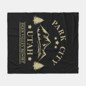 Couverture Polaire Station de ski Park city Utah (Devant (Horizontal))