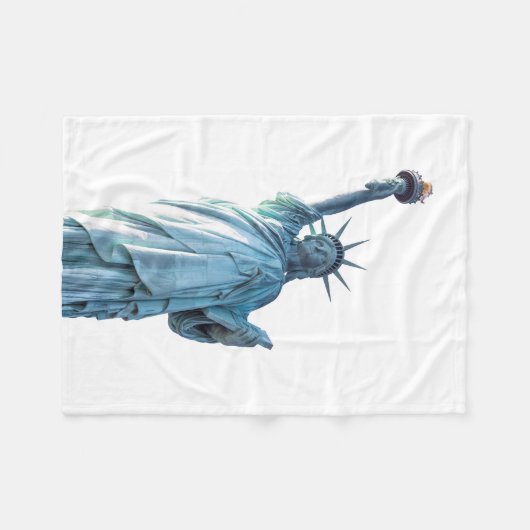 Couverture Polaire Statue de la liberté (Devant (Horizontal))