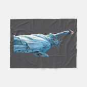 Couverture Polaire Statue de la Liberté (Devant (Horizontal))