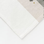 Couverture Polaire Statue de Saint André Apôtre avec croix (Coin)