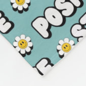 Couverture Polaire Stay Positive (Coin)