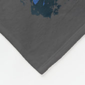 Couverture Polaire Stay Sitive Skeleton Halloween Grim Reaper Motivat (Coin)