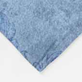 Couverture Polaire Steampunk grunge embraye la lettre K de monogramme (Coin)