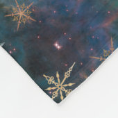 Couverture Polaire Steampunk Rocket en nébuleuse verte (Coin)