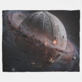 Couverture Polaire Stellar Path – Voyage à travers l’univers (Devant (Horizontal))