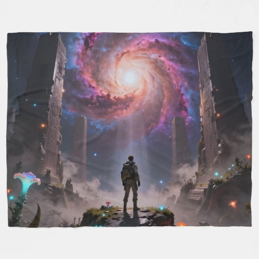 Couverture Polaire Stellar Path – Voyage à travers l'univers´3 (Devant (Horizontal))