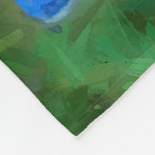 Couverture Polaire Steller's Jay Painting - Art original pour oiseaux (Coin)