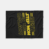 Couverture Polaire Step Mom In The Galaxy Funny Mothers Day Gift For  (Devant (Horizontal))